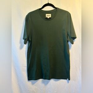 PACT Organic Cotton Crewneck T-Shirt Green Short Sleeve Tee Size M NWOT